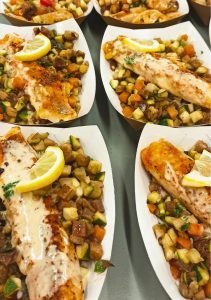 livraison plateau repas poisson