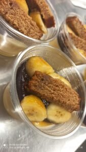 dessert du jour dans nos plateaux repas